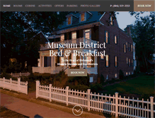 Tablet Screenshot of museumdistrictbb.com